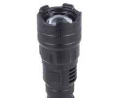 Forever EOL - POWER ročna LED svetilka, 700 lumnov, 3 načini svetenja, ZOOM funkcija, 2600mAh polnilna baterija, IPX4 vodoodpornost, USB Type-C