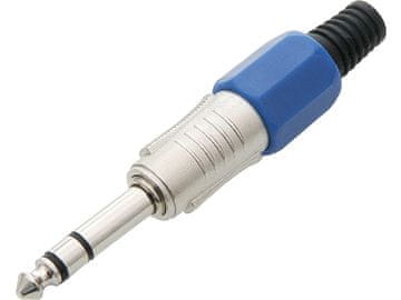 Blow 9361# Vtičnica 6,3 st kovinska modra hq