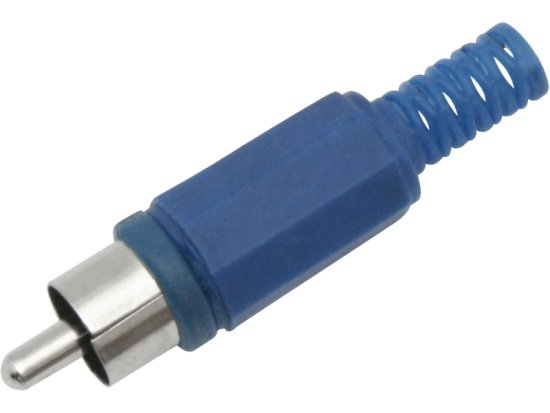 Blow 1026# Modri vtič rca cinch