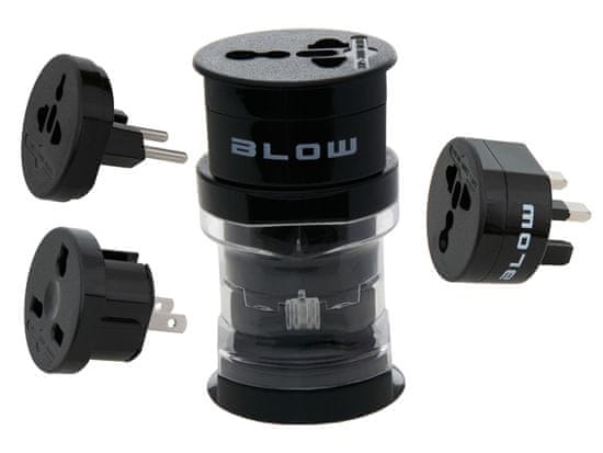 Blow 72-303# Univerzalni/evropski/3-delni omrežni vtič