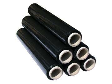Blow 9522# Črna raztegljiva folija 1,40 kg širine 500 mm - 50 cm. -debelina-23um. dolžina-130m