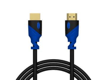slomart HDMI kabel Blow Blue ravni, 5m, 4K