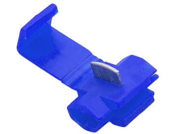 slomart Blow Hitra spojka, velika, 1,0-2,5 mm², modra, 100 kosov