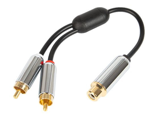 Blow 91-231# Razdelilnik rca: vtičnica-2 kovinski vtič s 15 cm kabla