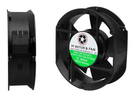 Blow 85-172# Ventilator 172x150x51mm 230v drsni rok