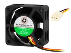 Blow 85-413# 40x20mm 12v kroglični ventilator 3-žični