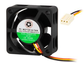 Blow 85-413# 40x20mm 12v kroglični ventilator 3-žični