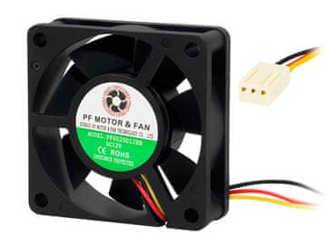 Blow 85-624# 60x20mm 12v kroglični ventilator 3-žični