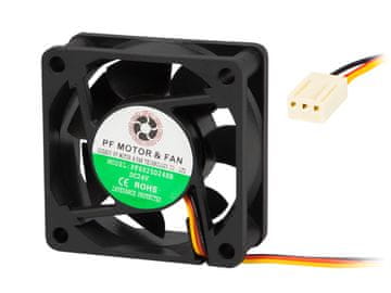 Blow 85-626# 60x25mm 24v kroglični ventilator 3-žični