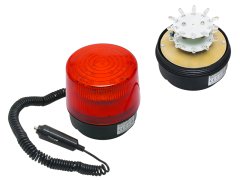 Blow 26-427# Optični svetilnik vodil 12v magnet rdeča