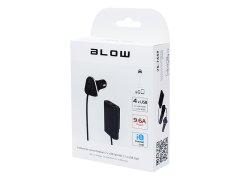 Blow 75-744# Vtičnica polnilnika za avto usbx4 9.6a`