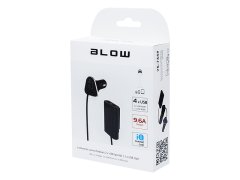 Blow 75-744# Vtičnica polnilnika za avto usbx4 9.6a`