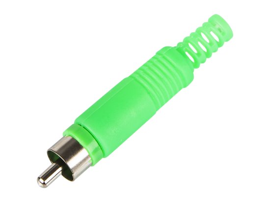 Blow 93-560# Zelena rca cinch vtičnica hq
