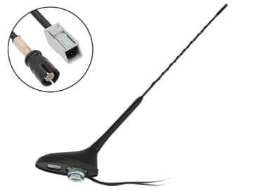 Blow 22-695# avtomobilska fm/gps antena peugeot citroen toy phantom z ojačevalnikom