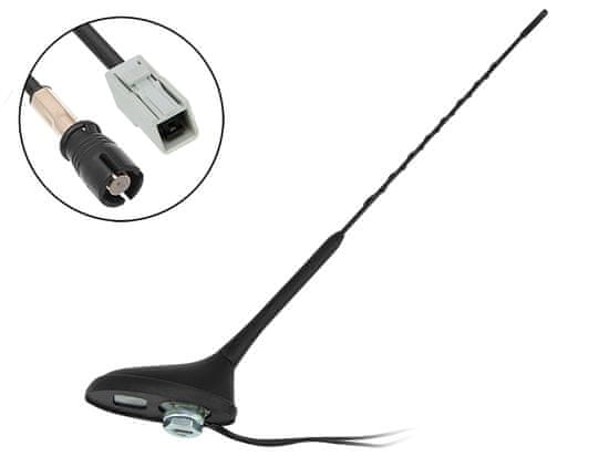 Blow 22-695# avtomobilska fm/gps antena peugeot citroen toy phantom z ojačevalnikom