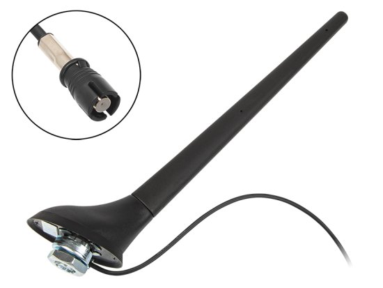 Blow 22-705# vw phantom raku ii avtomobilska fm antena 20 cm jambor