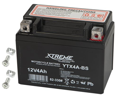 Blow 82-330# Baterija za motorna kolesa 12v 4ah xtreme