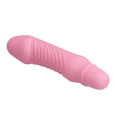 PRETTY LOVE Stev minivibrator na baterije roza