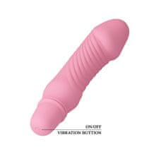 PRETTY LOVE Stev minivibrator na baterije roza