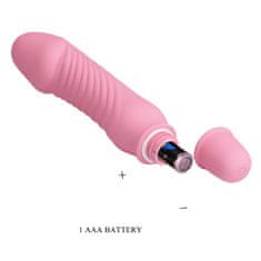 PRETTY LOVE Stev minivibrator na baterije roza