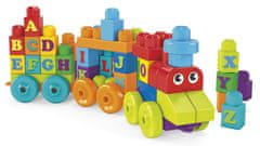 MEGA BLOKS ABC vlak Naučite se abecedo DXH35
