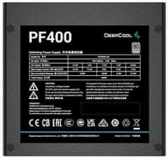 DEEPCOOL Napajalnik PF400 / 400W / ATX / 120 mm ventilator / 80 Plus