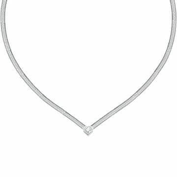 Morellato Fina jeklena ogrlica s kristalom Hadek Gioia SAVY26