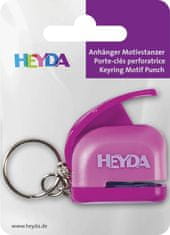 HEYDA Okrasni obesek s perforatorjem - srce 1 cm