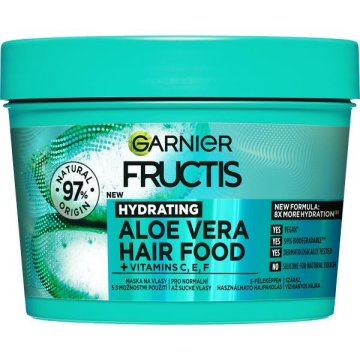 Garnier Hidratantna maska z aloe vero za normalne in suhe lase (Hair Food) 400 ml