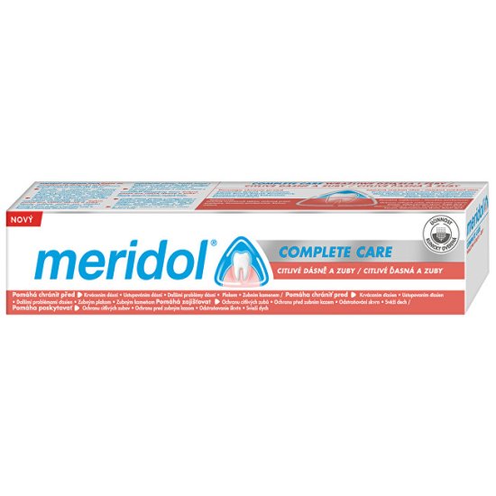 Meridol Zobna pasta za občutljive zobe Complete Care Sensitive Gums & Teeth 75 ml
