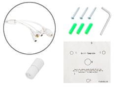 Blow 77-853# ip blow 5mp bl-5is28bwm/sd/poe bela kamera z zvezdno svetlobo