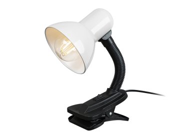 Blow 44-156# Namizna svetilka lb-08 s sponko bela