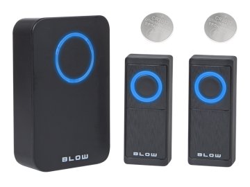 Blow 17-105# Brezžični zvonec dpb-21 črn