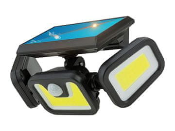 Blow 67-495# Solarna ulična svetilka 3 reflektorji + senzor