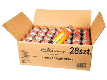 Blow 53-178# univerzalni plin elico camp 220g 28-pack 393ml kartuša