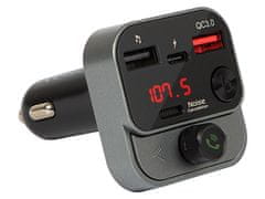 Blow 74-172# Oddajnik fm blow bluetooth+qc3.0+pd30w