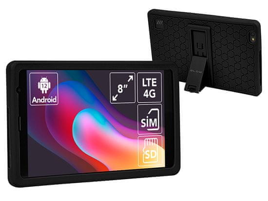 Blow 79-065# Tablični računalnik blow platinumtab8 4g v3 4/64gb + ohišje črno