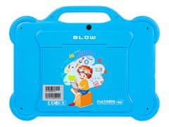 Blow 79-066# Tablični računalnik kidstab10 4g blow 4/64gb modro ohišje
