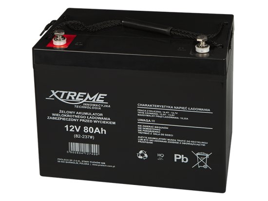 Blow 82-237# 12V 80ah xtreme gel baterija