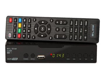Blow 77-048# dekoder tuner dvb-t2 blow 4625fhd h.265 v2