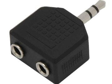 Blow 0606# Razdelilnik jack: plug3.5-2socket stereo 3.5