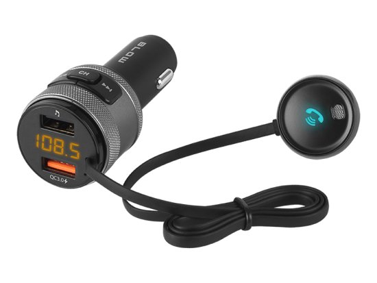 Blow 74-152# Oddajnik fm blow bt komplet za prostoročno telefoniranje + polnilec qc3.0