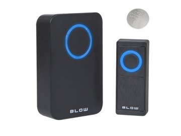 Blow 17-103# Brezžični zvonec dpb-11 črn