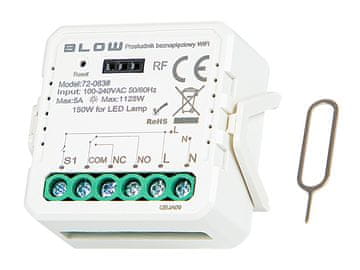Blow 72-083# wifi tuya brez napetosti pametni rele