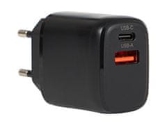 Blow 76-019# omrežni polnilec usb vtičnica + usb-c qc 20w