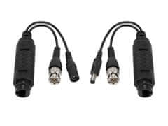 Blow 77-929# komplet adapterjev iz bnc+dc v rj45 2 kosa