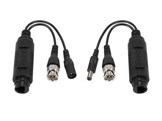 Blow 77-929# komplet adapterjev iz bnc+dc v rj45 2 kosa