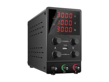 Blow 58-627# Laboratorijski napajalnik sps605 60v/5a črn