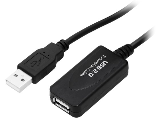 Blow 66-084# Priključek Usb a - a 5,0 m vtičnica z obeskom ic