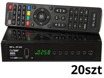 Blow 77-037# Decoder tuner dvb-t2 blow 8000fhd premium op.